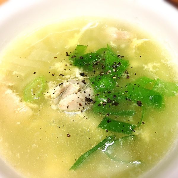 月見洋蔥雞湯 : Ting Ting一起做