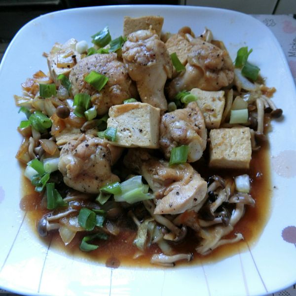 蠔油豆腐菇：Jessica Huang 一起做