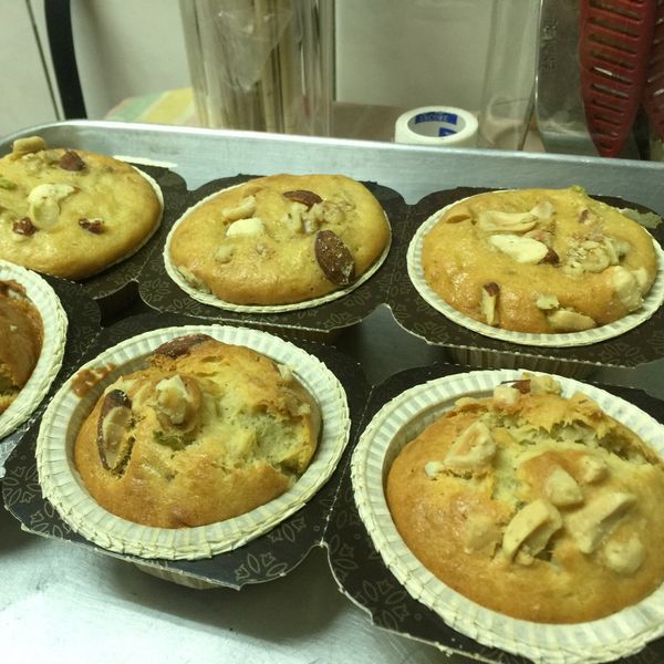 香蕉核桃瑪芬：葉商尹 一起做