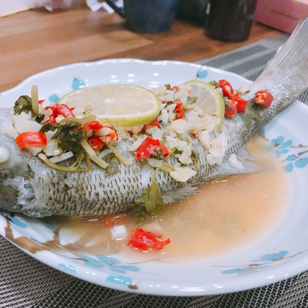 【泰式酸辣檸檬魚】電鍋蒸煮料理:Edgar Ku 一起做