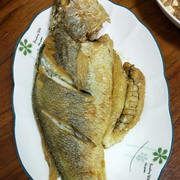 乾煎黃魚-煎魚不脫皮秘訣：蕭麗婷 一起做