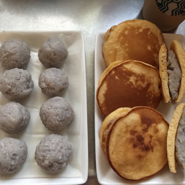 銅鑼燒（芋頭口味） : Grace  Chu一起做