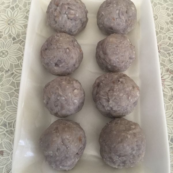 奶香芋泥球 : Grace  Chu一起做