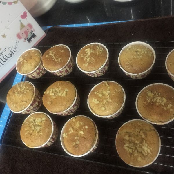 桂圓核桃杯子蛋糕:黃愛婷 一起做