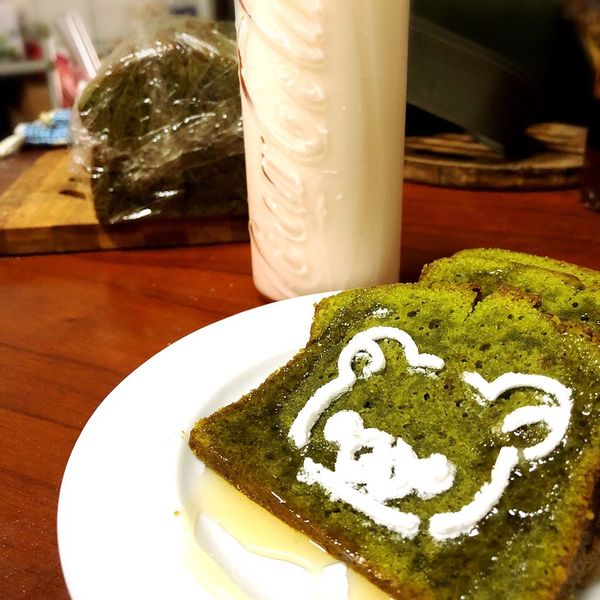 抹茶磅蛋糕 : James Ma一起做