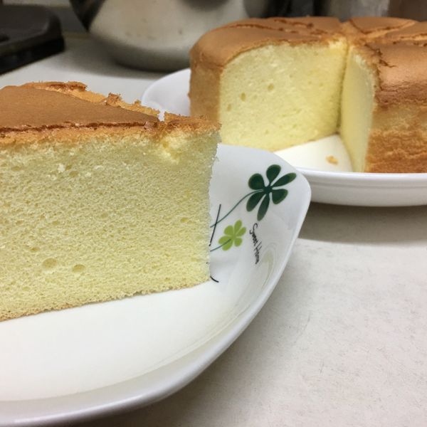 乳酪戚風蛋糕 : Si Yu Chen一起做