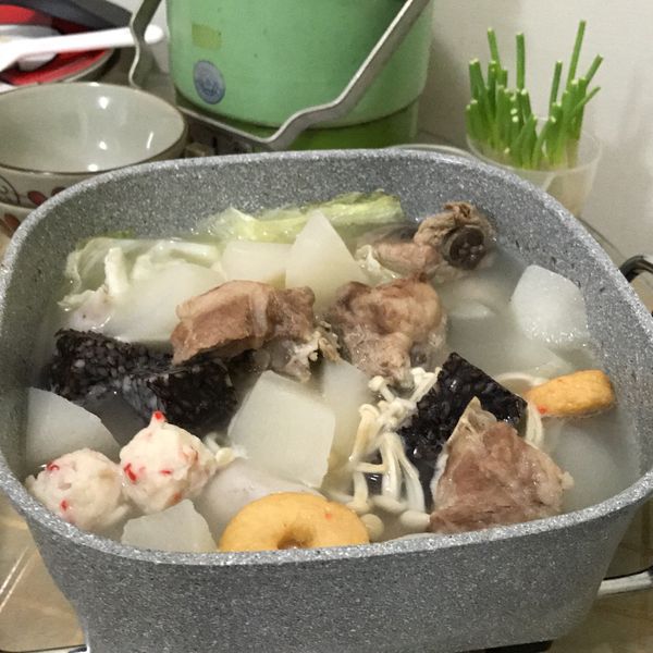 鮮甜蘿蔔排骨湯 : 王依玲一起做