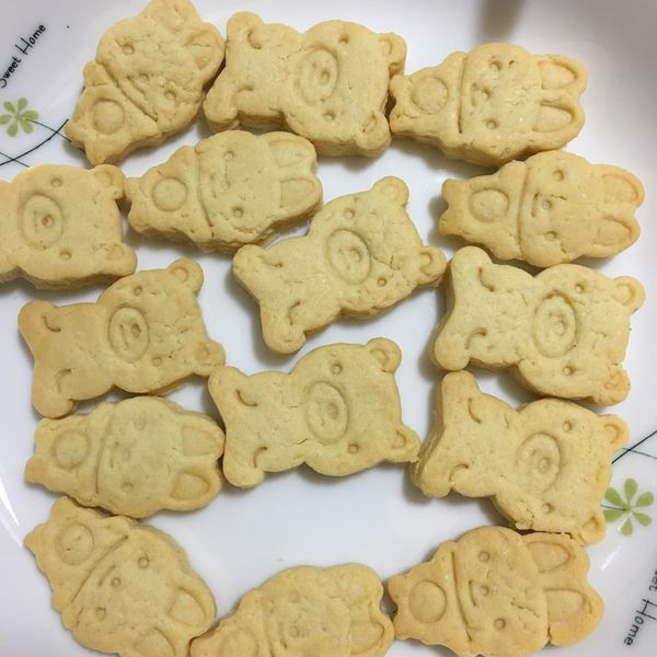 收涎餅乾 : roann一起做