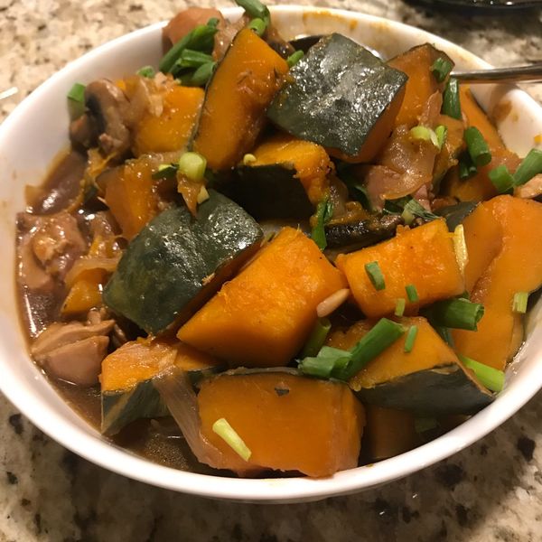 南瓜燒雞 : Winnie Apple Che一起做