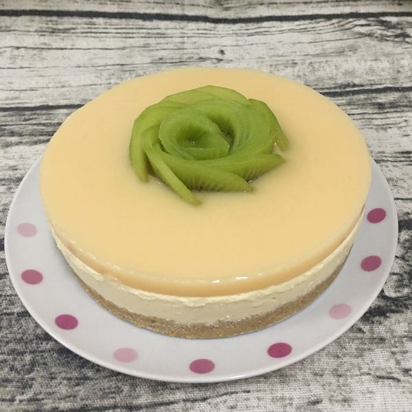 養樂多凍乳酪蛋糕（5吋、免烤箱） : Angel Cheng一起做