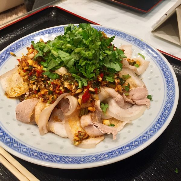 蒜泥白肉：Jo  一起做