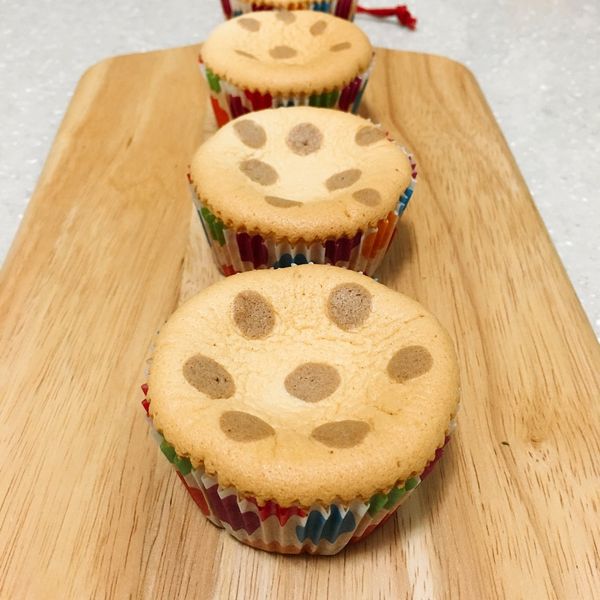 豹紋杯子蛋糕 : 皮小蛋一起做