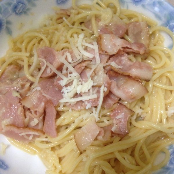 【義大利美食學院】培根蛋黃麵：Wei Shu Chang 一起做