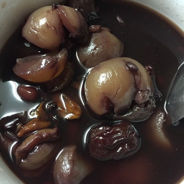 補血紅豆紫米粥 - 電鍋料理:陳小豬 一起做