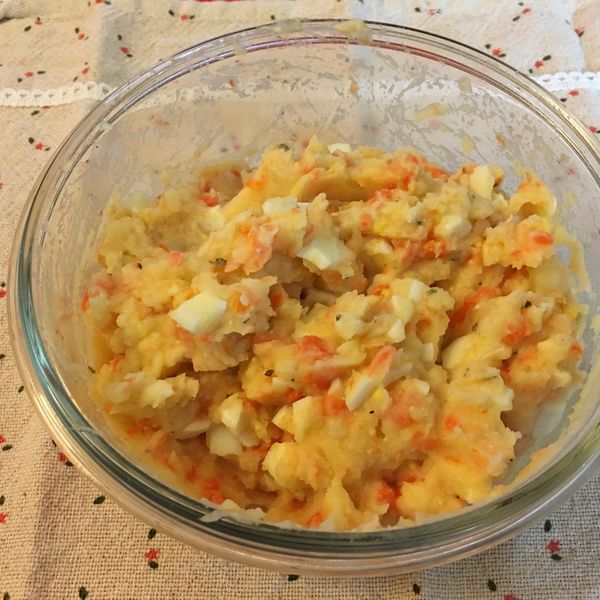 原味優格薯泥沙拉 : 欣💕一起做