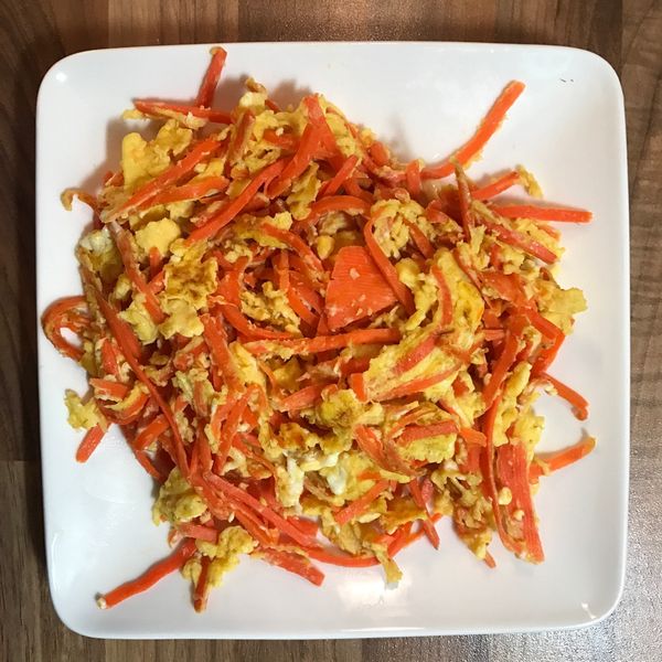 ㄚ曼達的廚房~紅蘿蔔炒蛋 : 郭品易一起做