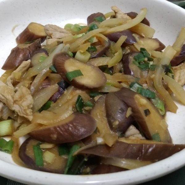 日式茄子味增燒：郭家琪 一起做