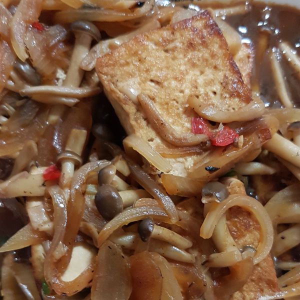 蠔油豆腐菇：Yi Mei Lu 一起做