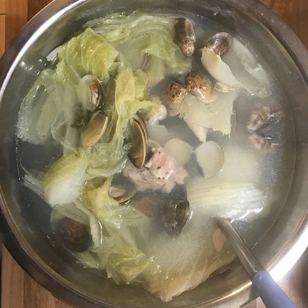 來碗暖呼呼的白菜雞湯吧！ : 郭品易一起做