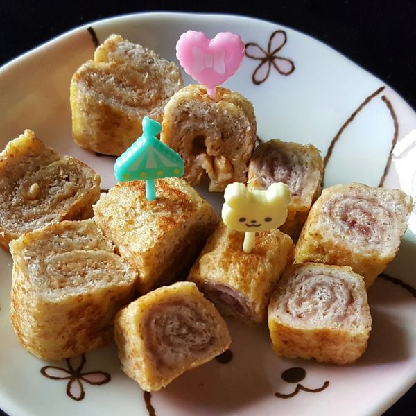 \\野餐便當-彩色果醬吐司捲// : 陳小宥一起做