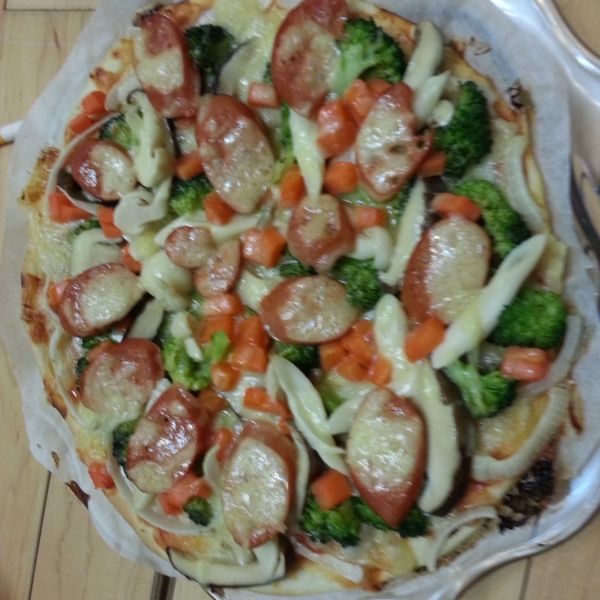 什錦披薩：亮晶晶 一起做