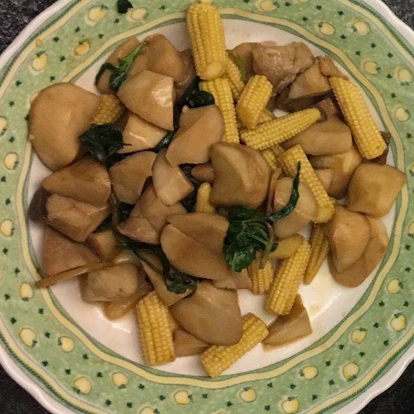 （銅鍋料理）三杯杏鮑菇：溫靜怡 一起做