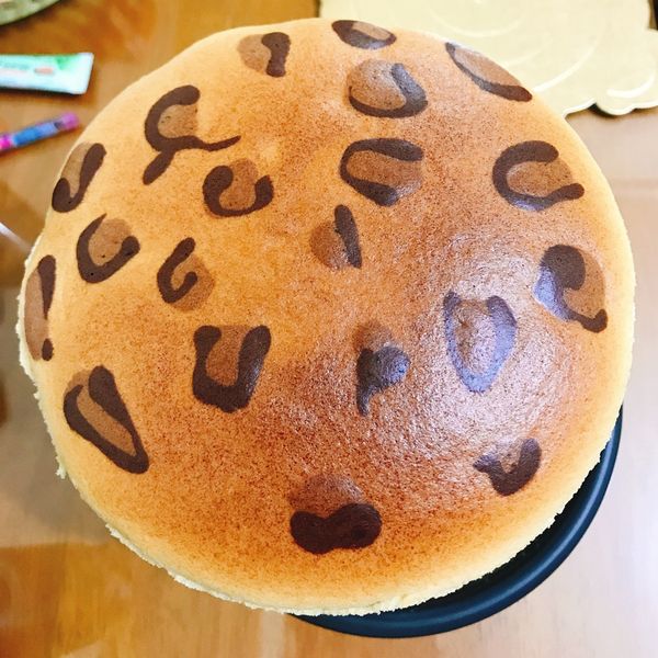 豹紋蜂蜜棉花蛋糕，潮翻啦! : Wei-Tien Lin一起做