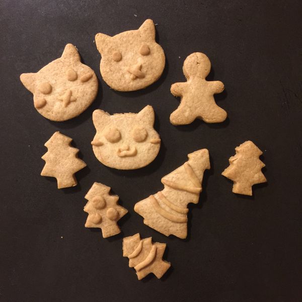 壓模餅乾 : Cat Chan一起做