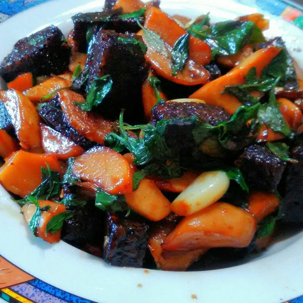 \\必學熱炒-三杯滷米血杏鮑菇// : 林姿伶一起做