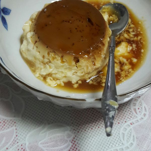 焦糖雞蛋牛奶布丁~無添加，吃得安心又開心 : 余慧慧一起做