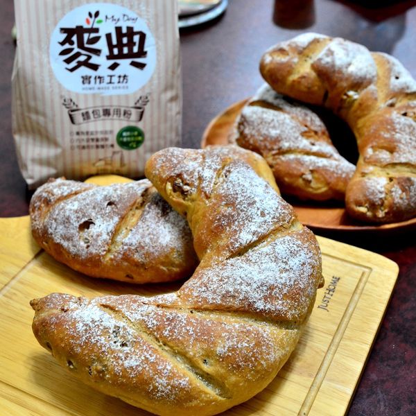 紅酒無花果核桃【麥典實作工坊麵包專用粉】 : bell一起做