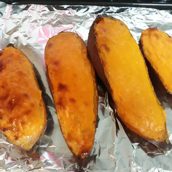 黃金地瓜燒～冬天最溫暖的下午茶點心：JESSICA 一起做