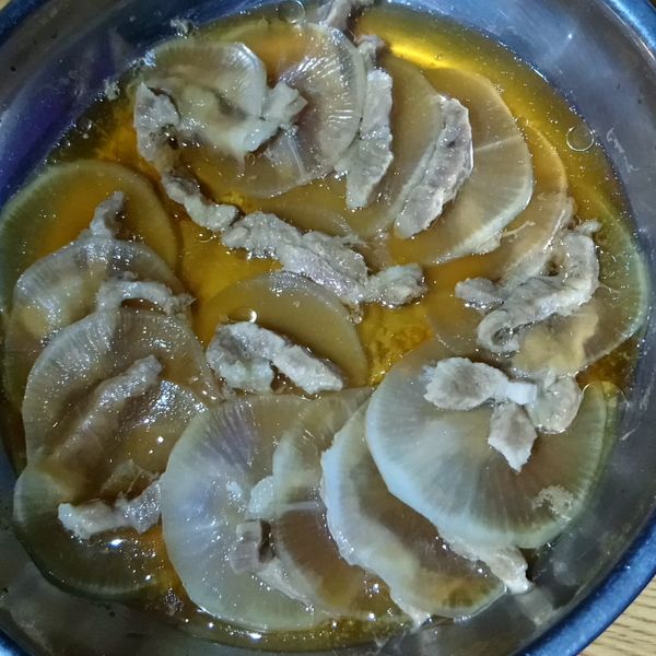 清蒸蘿蔔五花肉 : Joyce Lin一起做