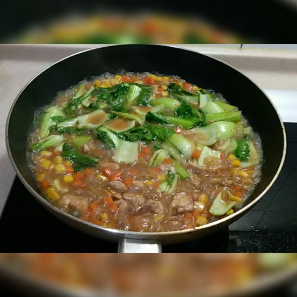 沙茶雞肉燴飯 : 韋韋一起做