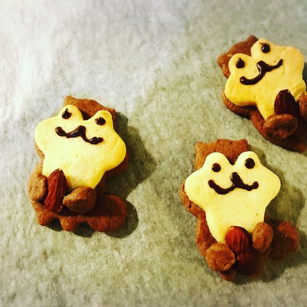 可愛松鼠造型餅乾：Rainie Tseng 一起做