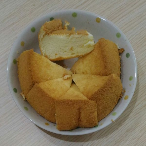 超綿軟的原味優格戚風蛋糕 : 小毓一起做