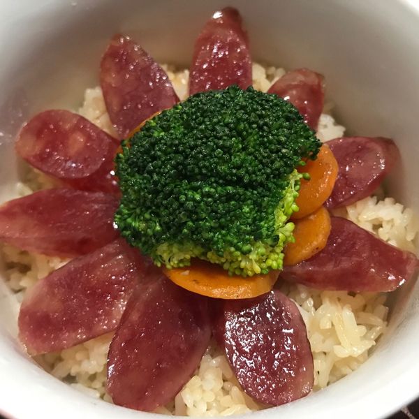 年味臘腸飯 : 妮妮塔食譜一起做