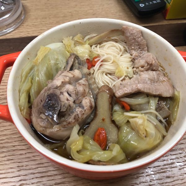 麻油雞湯 : 張豆豆一起做