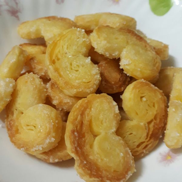 蝴蝶千層酥：Wan-shan  Tseng 一起做