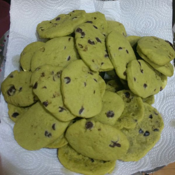 抹茶巧克力餅乾 : 沙發馬鈴薯一起做