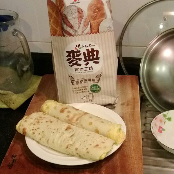 粉漿蛋餅【麥典實作工坊麵包專用粉】 : 姜韻頻一起做