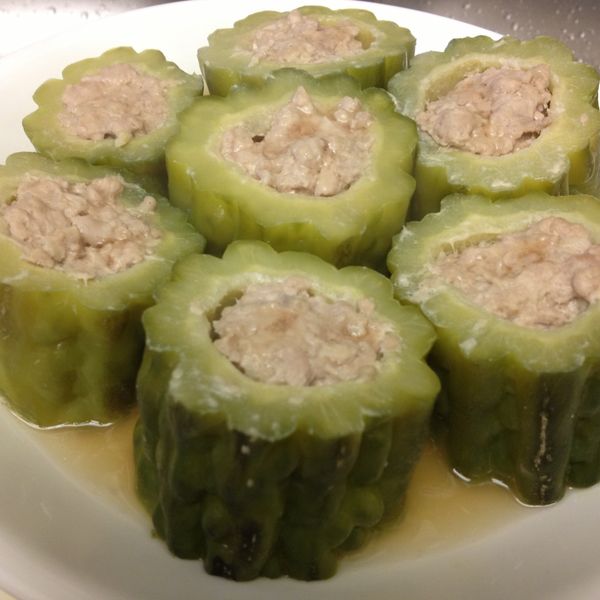 清燉苦瓜盅 : Minipanda一起做