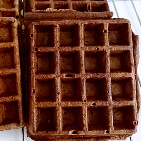 黑芝麻鬆餅：Tracy Chia 一起做