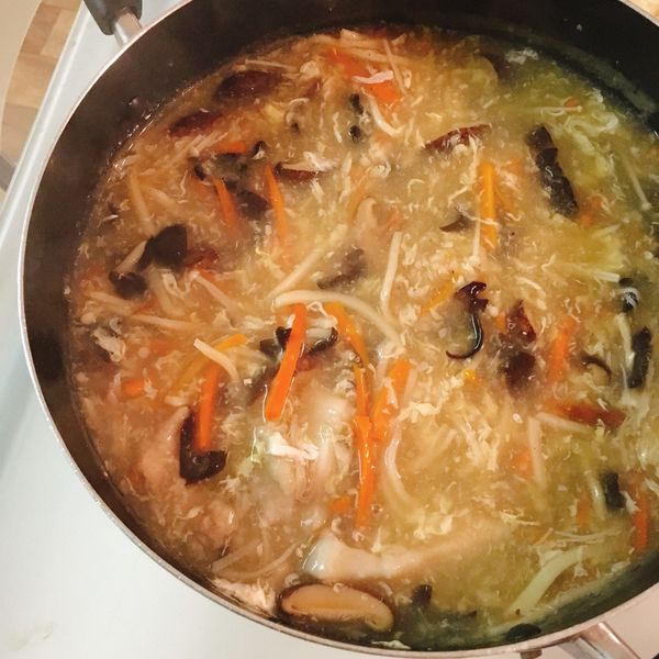 香菇赤肉羹 : Mon Chou一起做