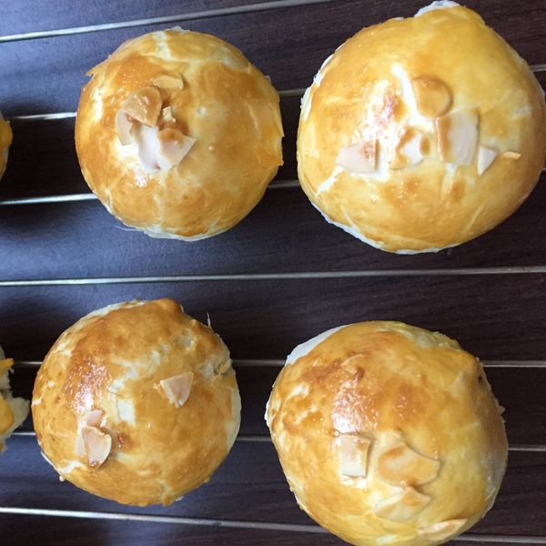 蛋黃酥 : 陳利敏一起做