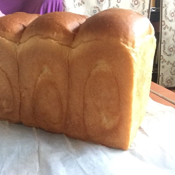 雞蛋鮮奶山形吐司(中種法) : Lou Rita一起做