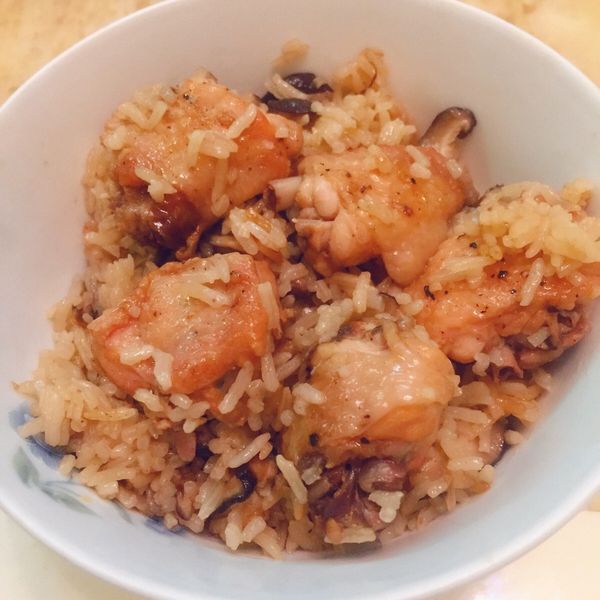 菇菇麻油雞飯(電鍋版)【好菇道好食光】 : ken一起做