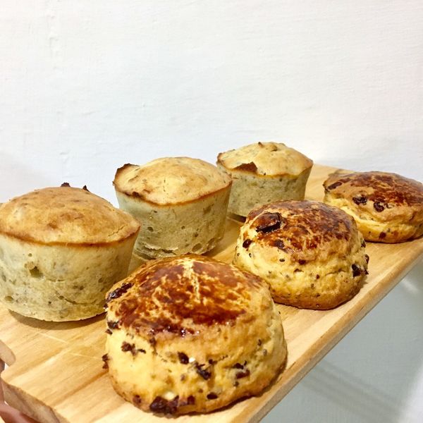 蔓越莓司康（scone) : Jill Chiang一起做