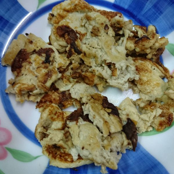 寶寶食譜-無粉無糖無油，香蕉鬆餅：新顏妤 一起做