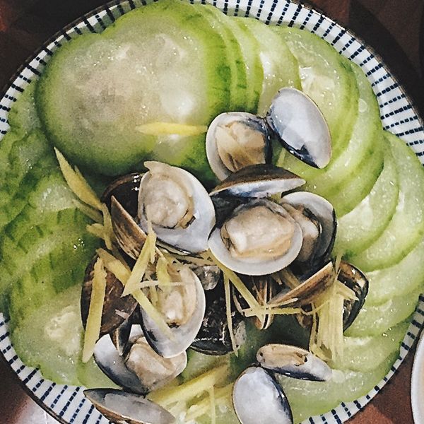 清蒸蛤蜊絲瓜 : Yu-Han Shao一起做